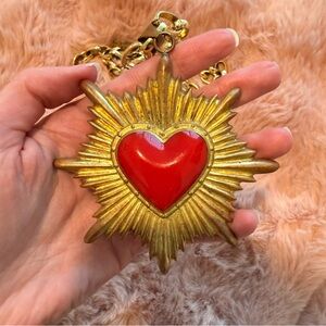 RARE dead stock KTZ (Kokon To Zai) sacred heart necklace